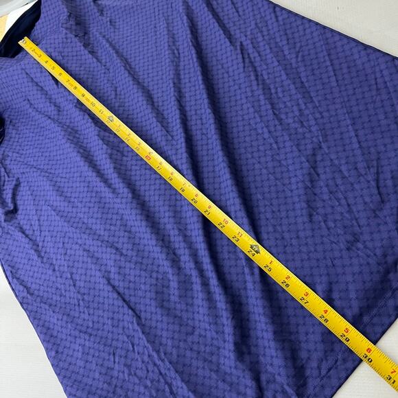 Greyson Polo Shirt Top Purple Print Men Size Large - Picture 4 of 11